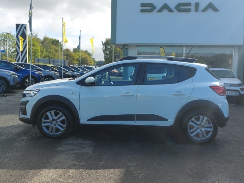 Dacia Sandero Stepway 1.0 Tce Comfort Cvt White #4