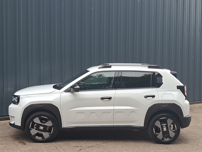 Fiat Panda 1.2 Hybrid 48V 110 La Prima Edct-6 White #4