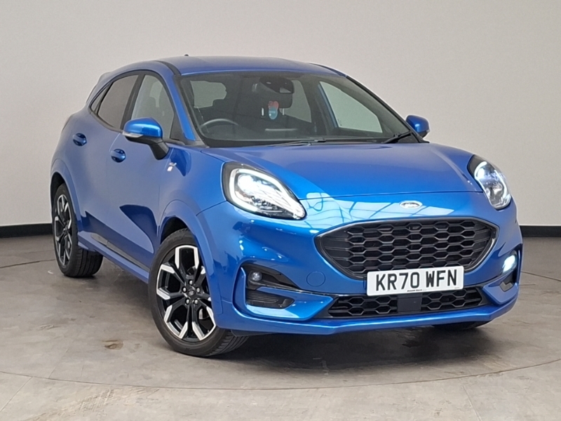 Ford Puma 1.0 Ecoboost Hybrid Mhev St-line X Blue