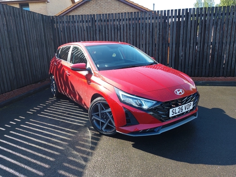 Hyundai I20 1.0T Gdi 90 Tech Line Dct Red