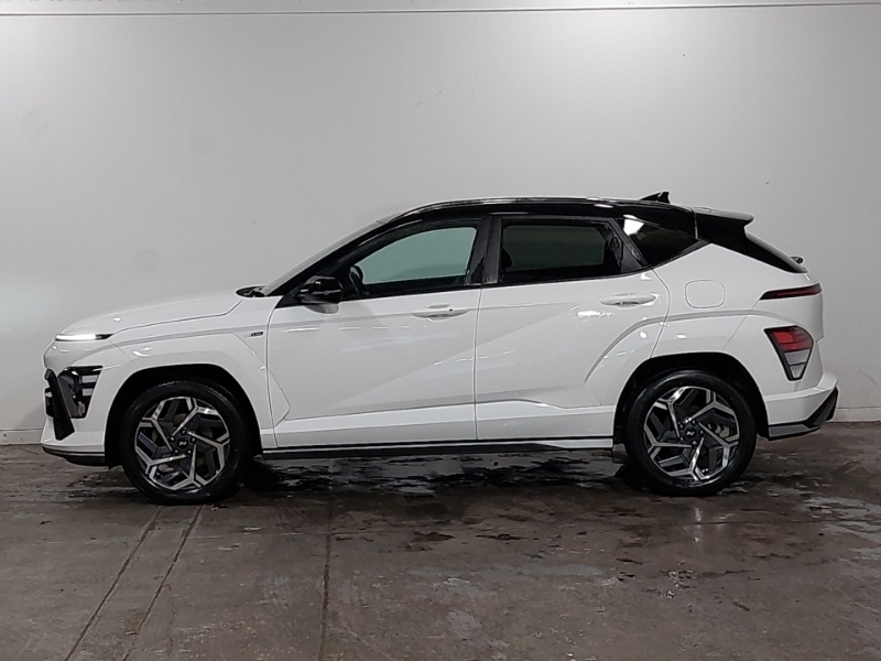Hyundai Kona 1.6 Gdi Hybrid N Line Dct White #4