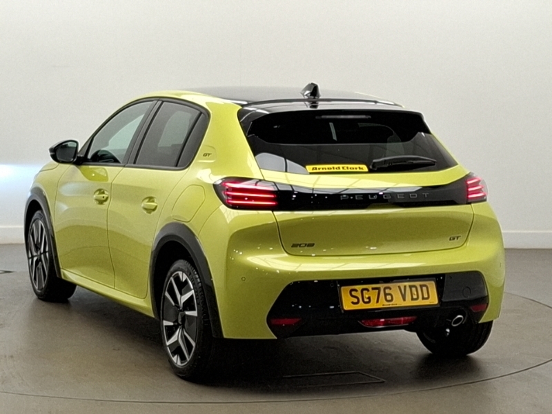 Peugeot 208 1.2 100 Turbo Gt Yellow #2