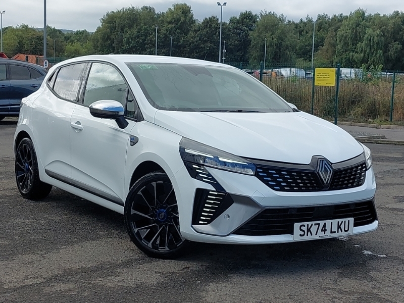 Renault Clio 1.6 E-tech Full Hybrid 145 Esprit Alpine White