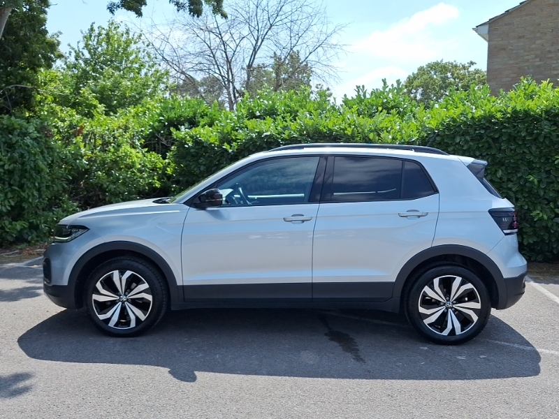 Volkswagen T-Cross 1.0 Tsi 110 Black Edition Dsg Silver #4