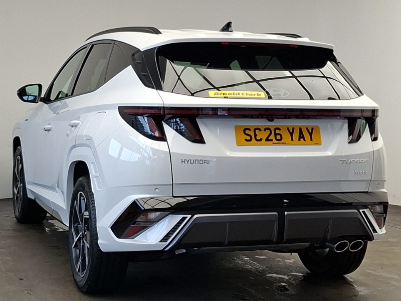 Hyundai Tucson 1.6T 239 Hybrid N Line Edition White #2