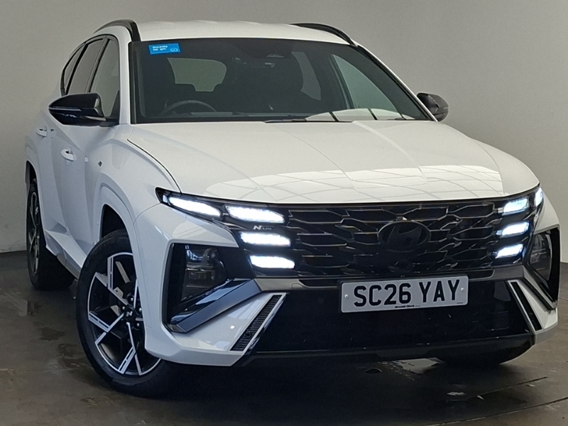 Hyundai Tucson 1.6T 239 Hybrid N Line Edition White