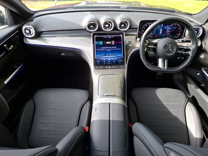 Mercedes-Benz C Class C200 Amg Line 9G-tronic Grey #3