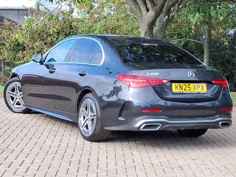 Mercedes-Benz C Class C200 Amg Line 9G-tronic Grey #2
