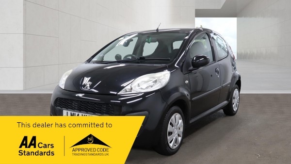 Peugeot 107 Active Black #2