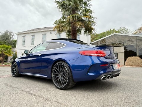 Mercedes-Benz C Class 4.0 C63 V8 Blue #3