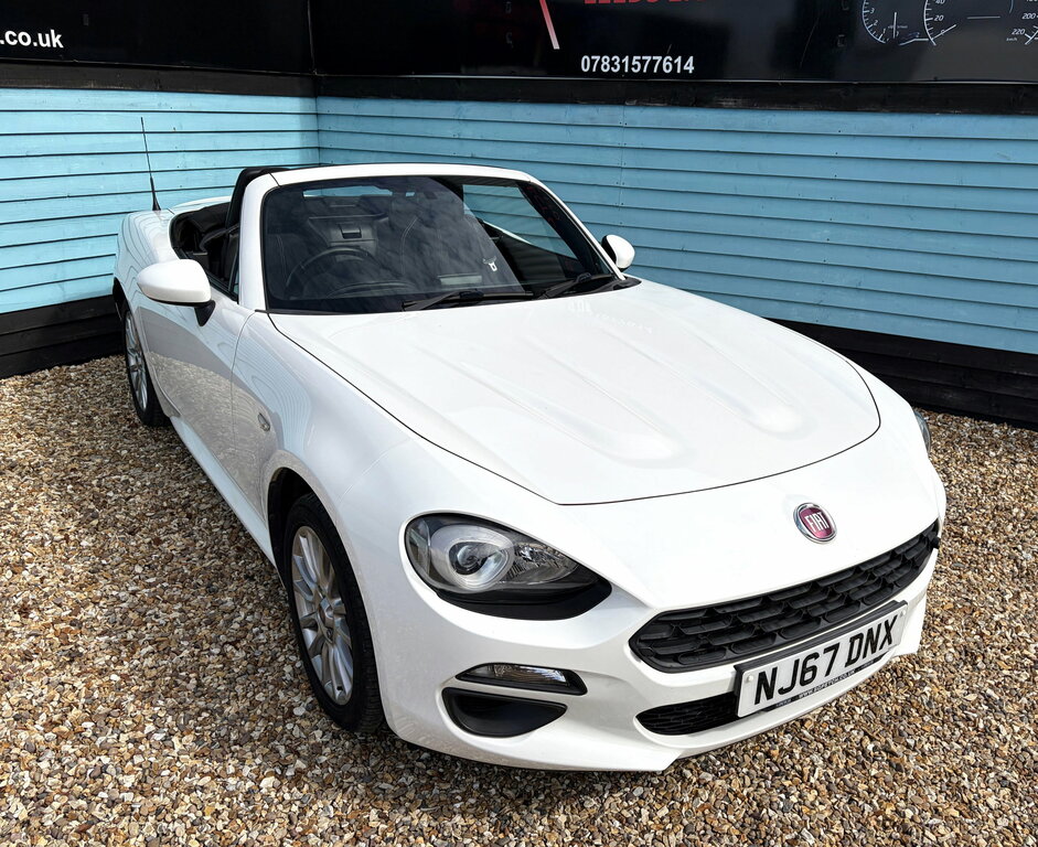 Fiat 124 Spider 1.4 Multiair Classica Convertible Euro White #4