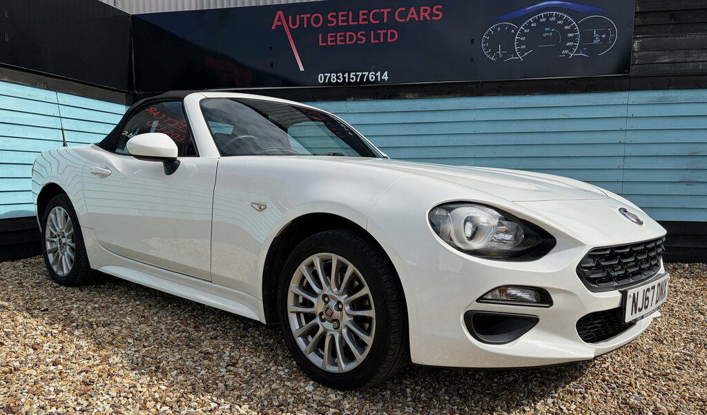 Fiat 124 Spider 1.4 Multiair Classica Convertible Euro White #2