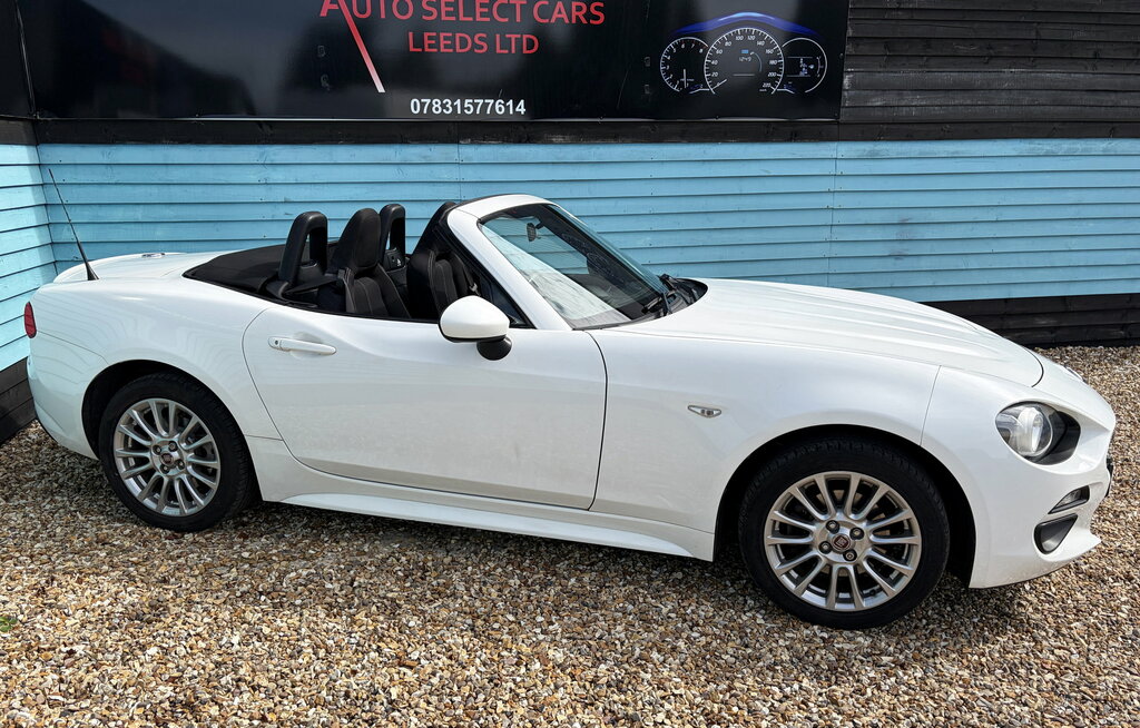 Fiat 124 Spider 1.4 Multiair Classica Convertible Euro White #3