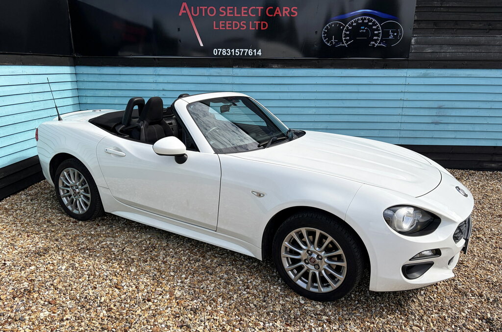 Fiat 124 Spider 1.4 Multiair Classica Convertible Euro White