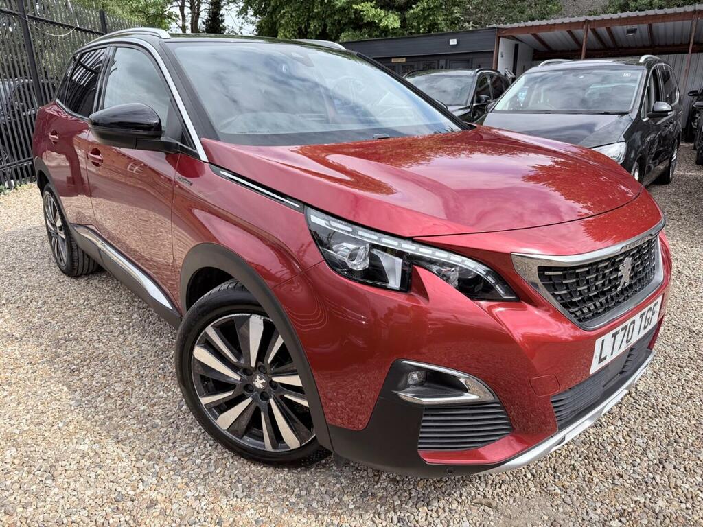Peugeot 3008 Suv 1.2 Puretech Gt Line Premium Eat Euro 6 Ss Red