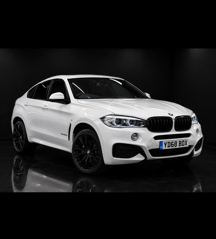 BMW X6 3.0 40D M Sport Xdrive Euro 6 Ss White