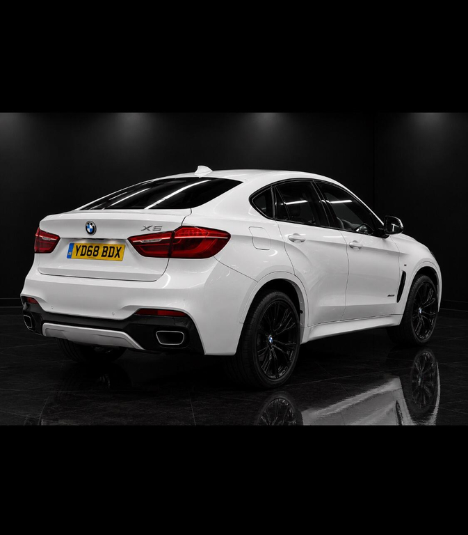 BMW X6 3.0 40D M Sport Xdrive Euro 6 Ss White #2
