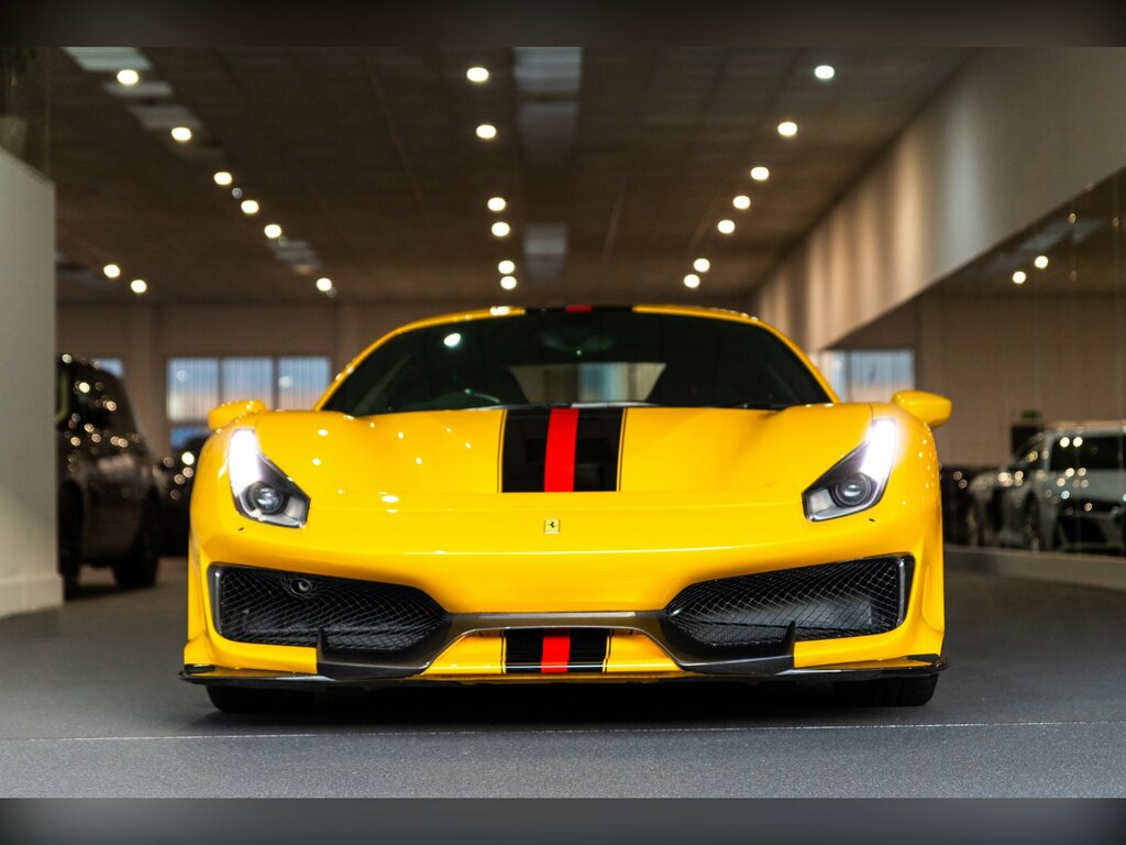 Ferrari 488 Pista Vs 2-Door Yellow #2
