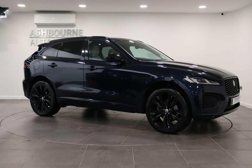 Jaguar F-Pace 2.0 D200 Mhev R-dynamic Hse Black Awd Euro 6 EX73HHR Blue #4