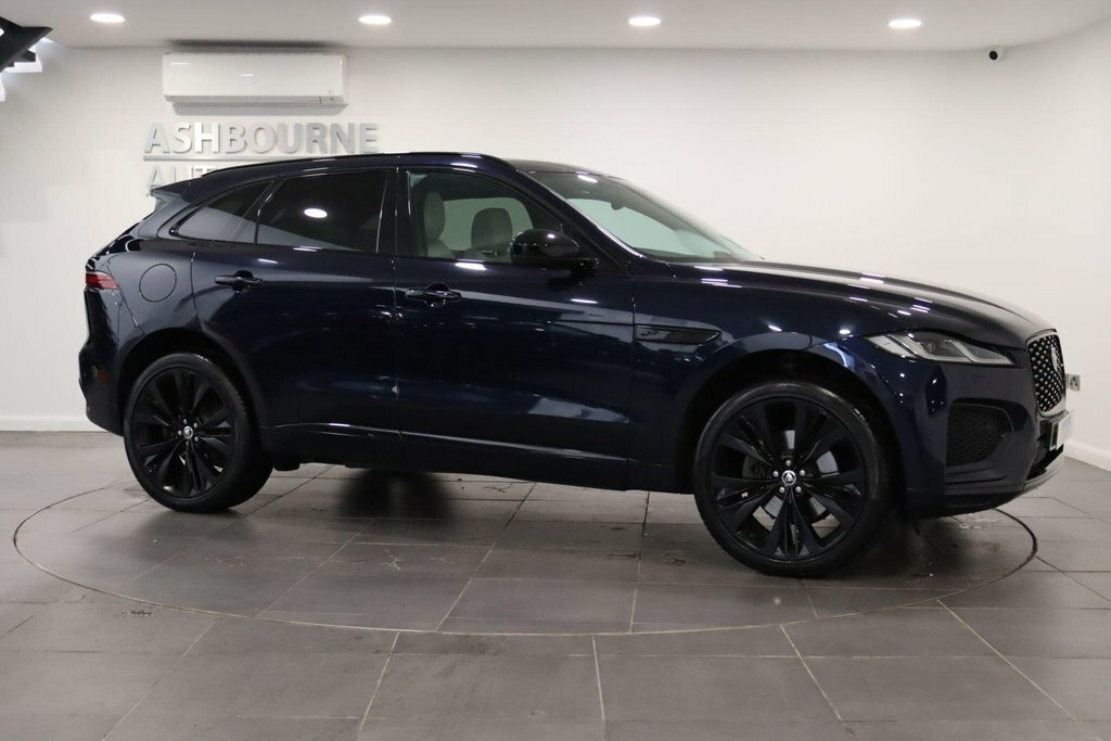 Jaguar F-Pace 2.0 D200 Mhev R-dynamic Hse Black Awd Euro 6 EX73HHR Blue #6