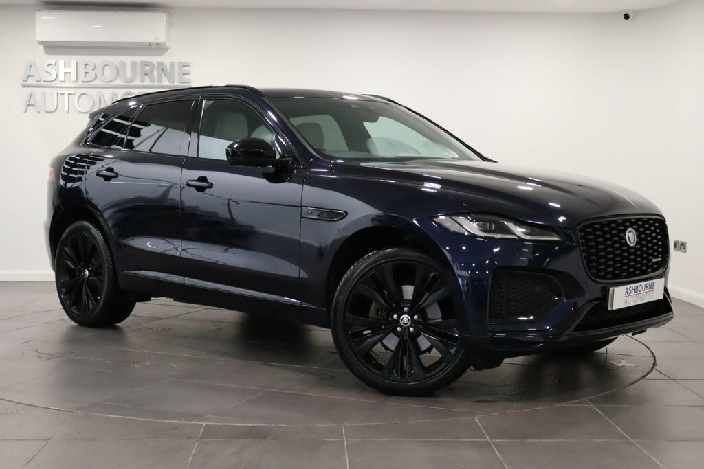 Jaguar F-Pace 2.0 D200 Mhev R-dynamic Hse Black Awd Euro 6 Blue