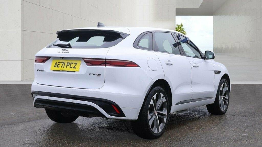 Jaguar F-Pace 2.0 P400e 17.1Kwh R-dynamic Hse Awd Euro 6 S White #4