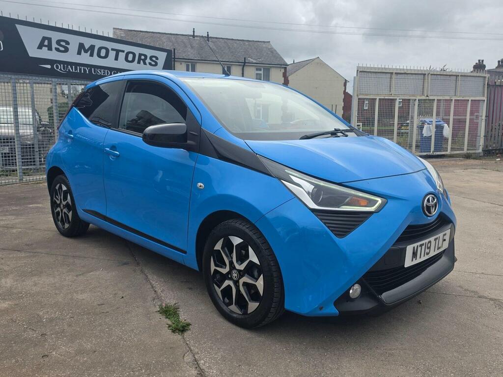 Toyota Aygo 1.0 Vvt-i X-trend Funroof X-shift Euro 6 2019 Blue