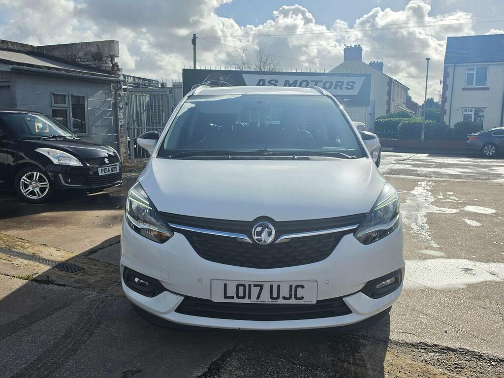 Vauxhall Zafira Tourer 1.4I Turbo Sri Nav Euro 6 201717 White #2