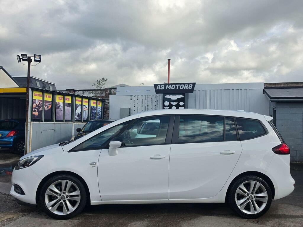 Vauxhall Zafira Tourer 1.4I Turbo Sri Nav Euro 6 201717 White #4