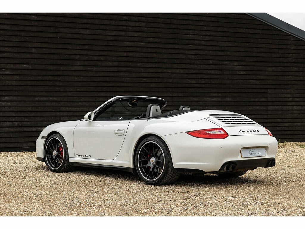 Porsche 911 Carrera Gts Cabriolet 27 White #3