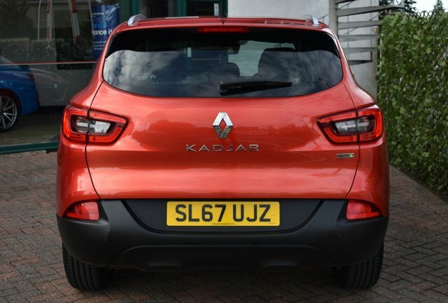 Renault Kadjar 2018 1.5Dci Dynamique Nav 6-Speed 108 Bhp Red #5