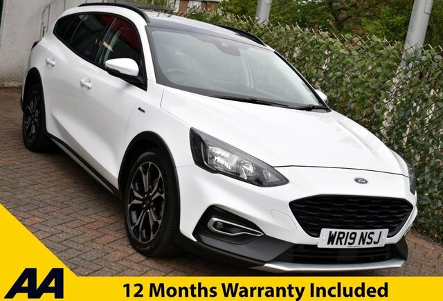 Ford Focus 2019 1.0T Ecoboost Active X Estate 6-Speed White