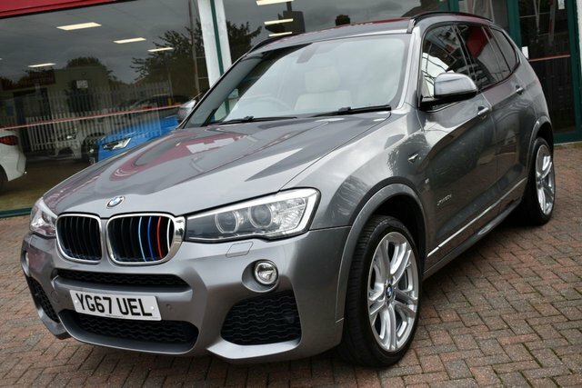 BMW X3 2017 20D M-sport X-drive 8-Speed 187 B Grey #3