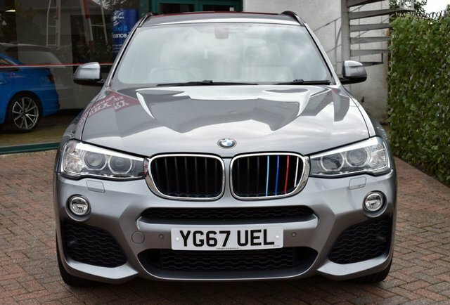 BMW X3 2017 20D M-sport X-drive 8-Speed 187 B Grey #2