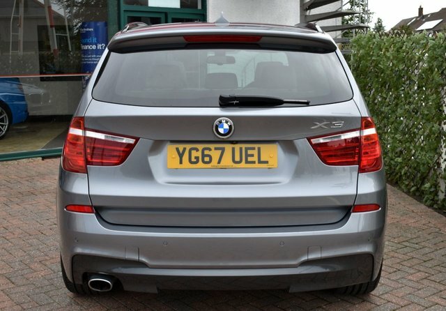 BMW X3 2017 20D M-sport X-drive 8-Speed 187 B Grey #5