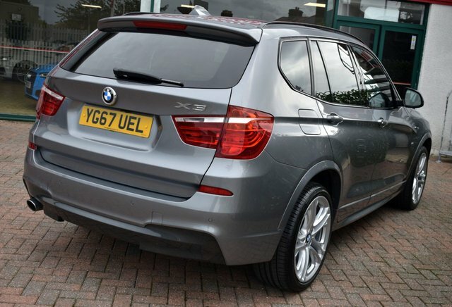BMW X3 2017 20D M-sport X-drive 8-Speed 187 B Grey #6