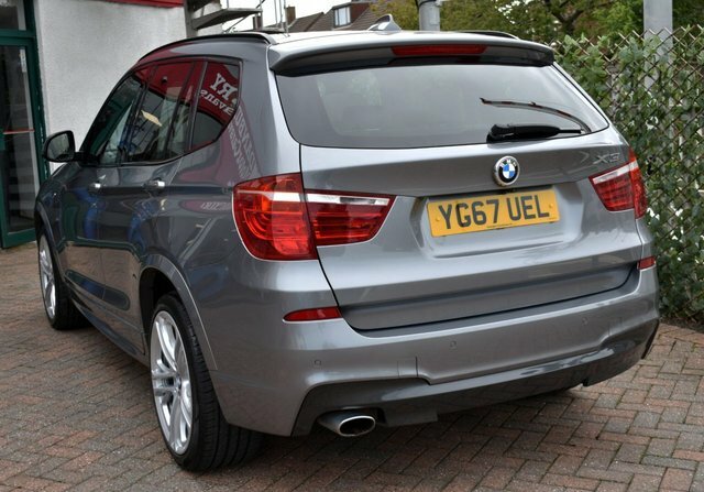 BMW X3 2017 20D M-sport X-drive 8-Speed 187 B Grey #4