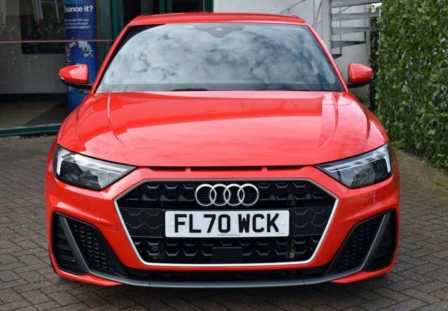 Audi A1 2020 1.0Tfsi 25 S-line S-tronic 94 Bhp Red #2