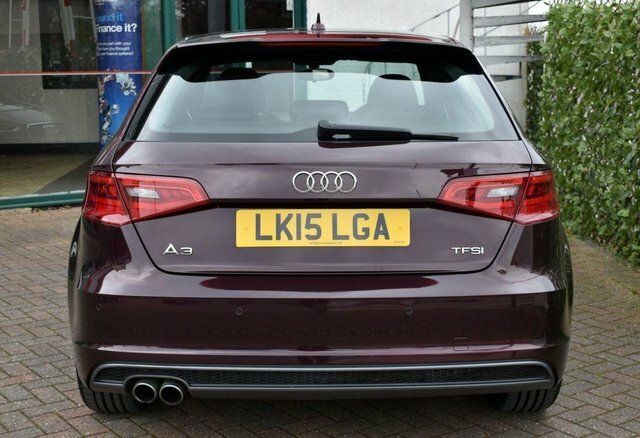 Audi A3 2015 1.4Tfsi S-line S-tronic 123 Bhp Red #5