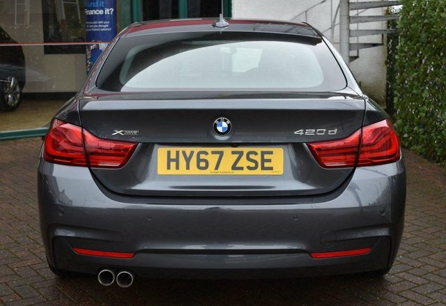 BMW 4 Series Gran Coupe 2017 420D M-sport X-drive 8-Speed 187 Grey #5