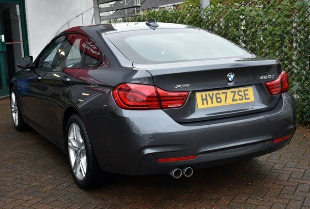 BMW 4 Series Gran Coupe 2017 420D M-sport X-drive 8-Speed 187 Grey #4