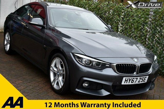 BMW 4 Series Gran Coupe 2017 420D M-sport X-drive 8-Speed 187 Grey