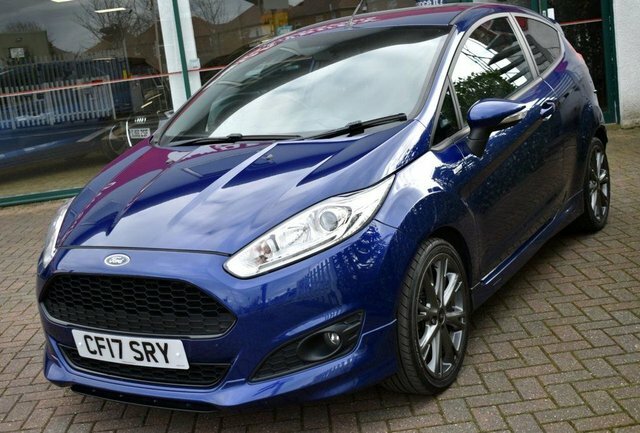 Ford Fiesta 2017 1.0T Ecoboost St-line 123 Bhp Euro 6 Blue #3