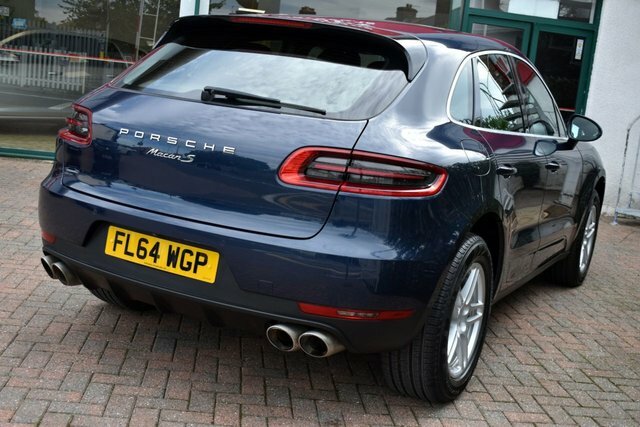 Porsche Macan 2014 3.0 V6 S Pdk 4Wd 339 Bhp Euro 6 Blue #6