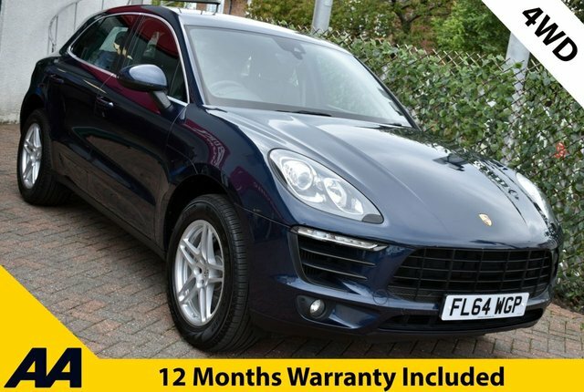 Porsche Macan 2014 3.0 V6 S Pdk 4Wd 339 Bhp Euro 6 Blue