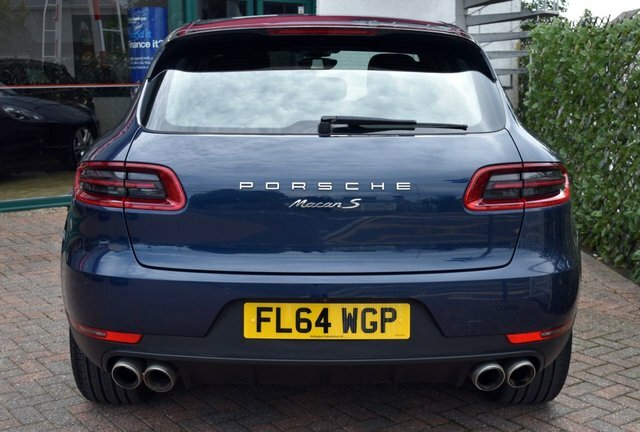 Porsche Macan 2014 3.0 V6 S Pdk 4Wd 339 Bhp Euro 6 Blue #5