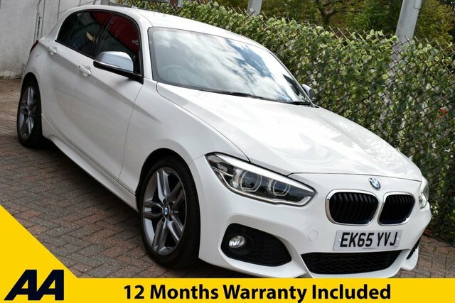 BMW 1 Series 2015 118I M-sport 6-Speed 134 Bhp Euro 6 White