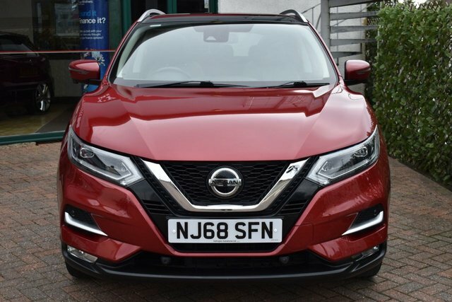 Nissan Qashqai 2018 1.5Dci Tekna 6-Speed 108 Bhp Euro 6 Red