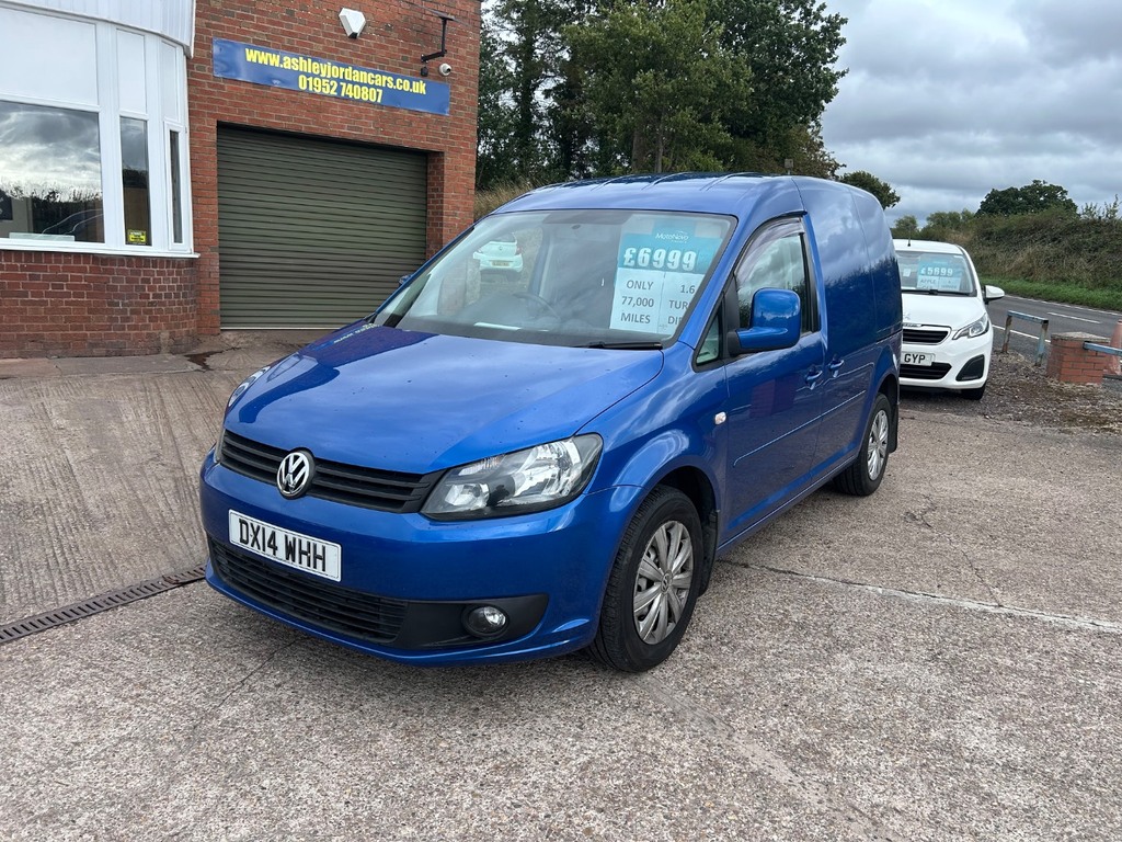 Volkswagen Caddy 1.6 Tdi Bluemotion 102Ps Van, No Vat Blue