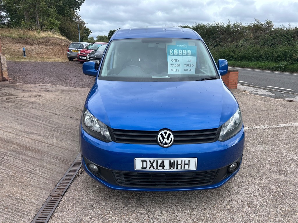Volkswagen Caddy 1.6 Tdi Bluemotion 102Ps Van, No Vat Blue #4